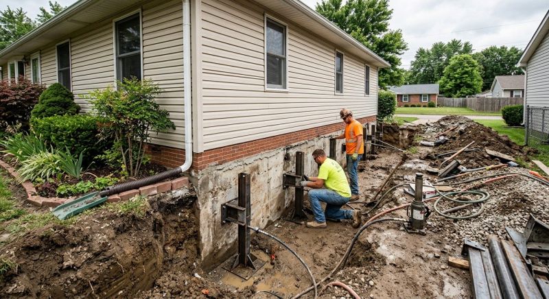 Foundation Stabilizing in Reston, VA