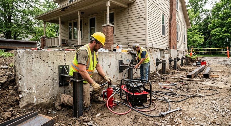 Foundation Stabilizing in Upperville, VA