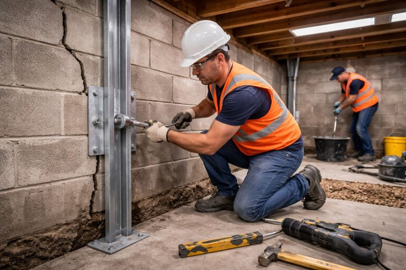 Foundation Structural Repair in Great Falls, VA
