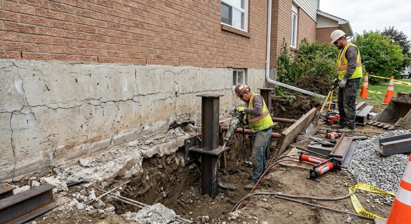 Foundation Structural Repair in Hamilton, VA