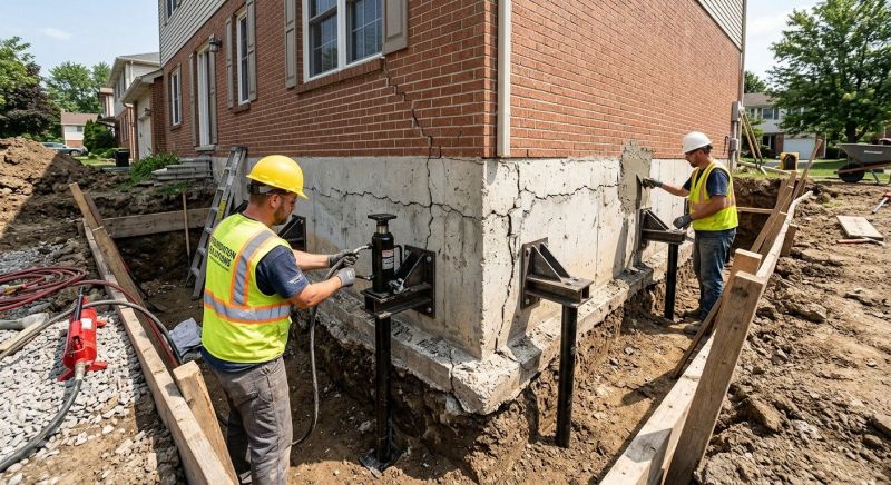 Foundation Structural Repair in Springfield, VA