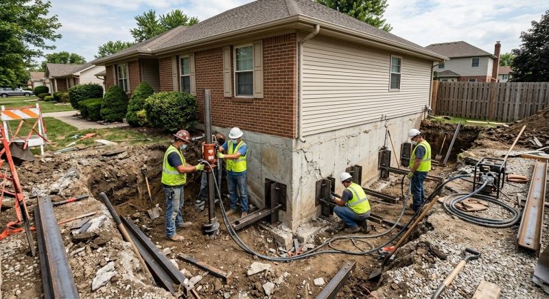 Foundation Structural Repair in Woodbridge, VA