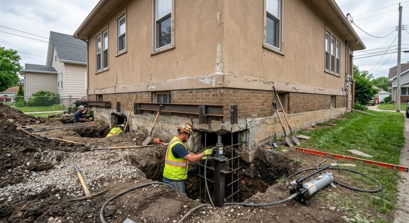 Foundation Underpinning in Gainesville, VA
