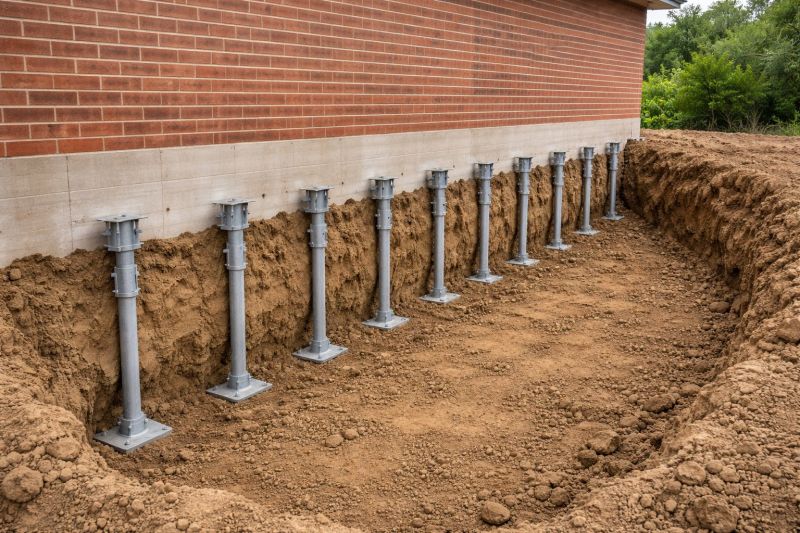Helical Piers Installation in Gainesville, VA