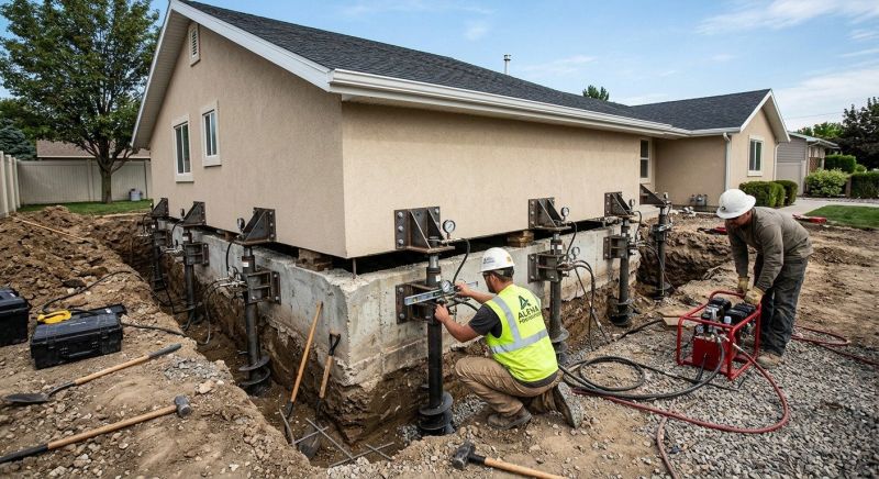 Home Foundation Leveling in Bristow, VA