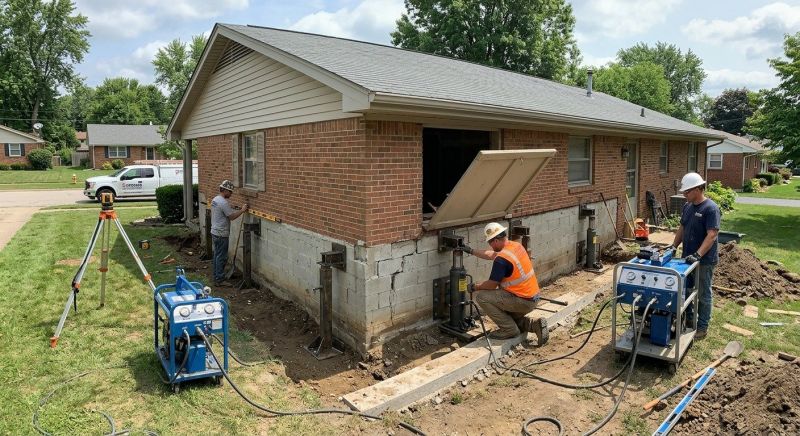 Home Foundation Leveling in Springfield, VA