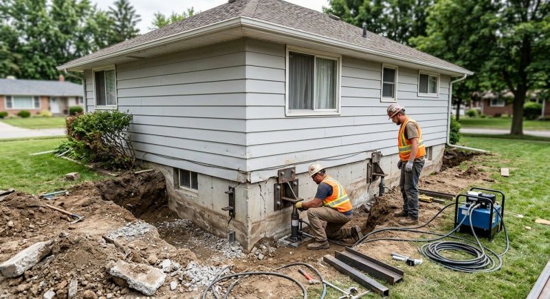Home Foundation Repair in Triangle, VA