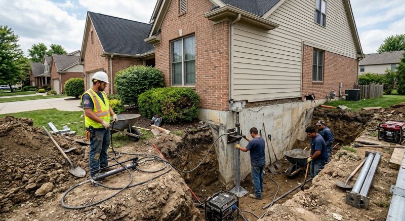 House Foundation Repair in Catlett, VA