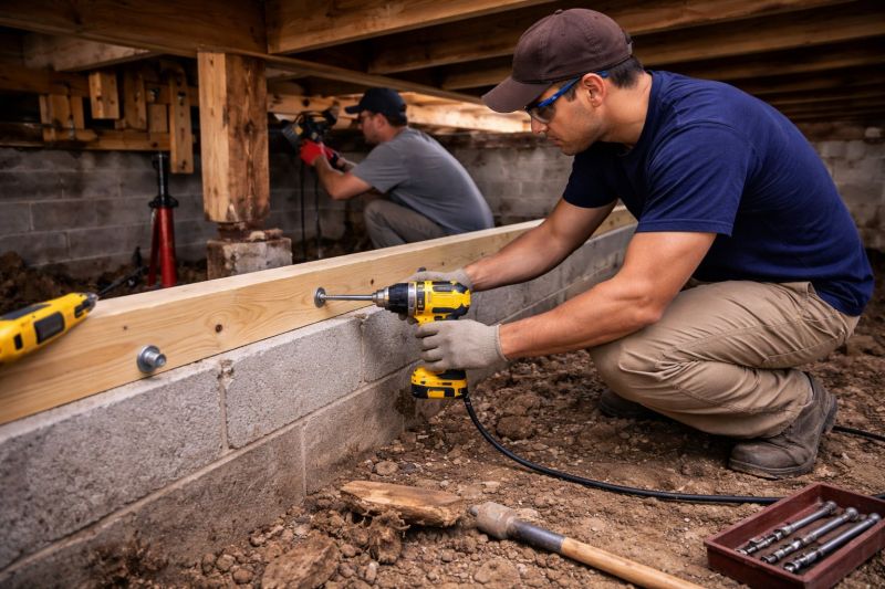 House Foundation Repair in Herndon, VA