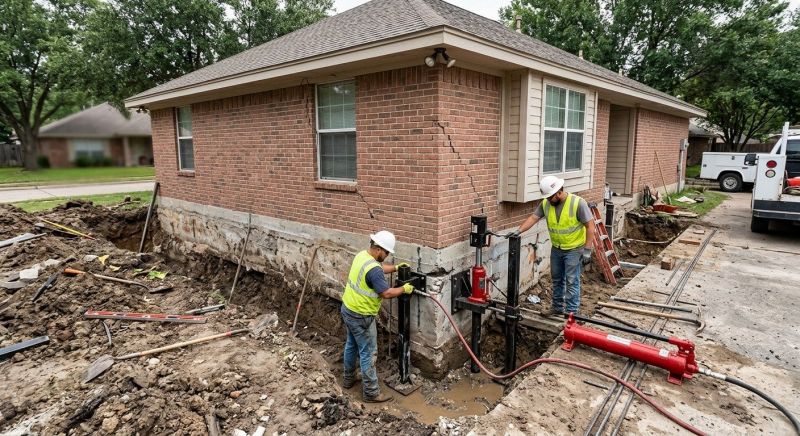 House Foundation Repair in Manassas, VA