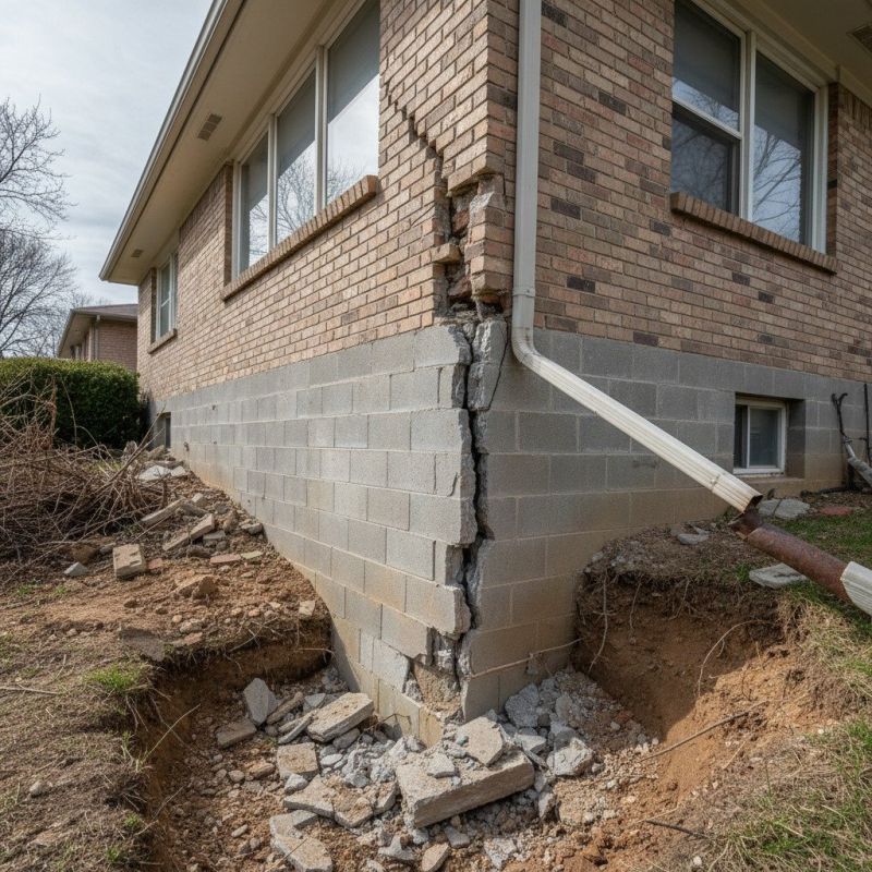 Settling Foundation Service in Fairfax, VA