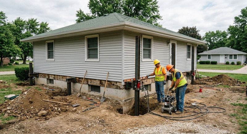 Settling Foundation Service in Manassas, VA