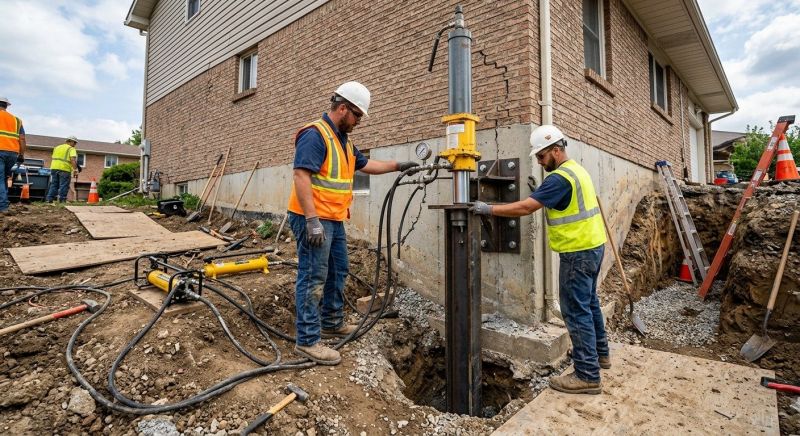 Settling Foundation Service in Remington, VA