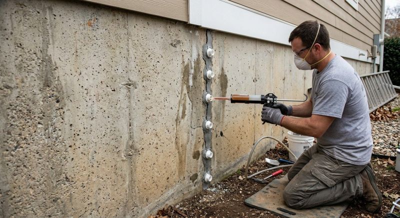 Structural Crack Repair in Gainesville, VA