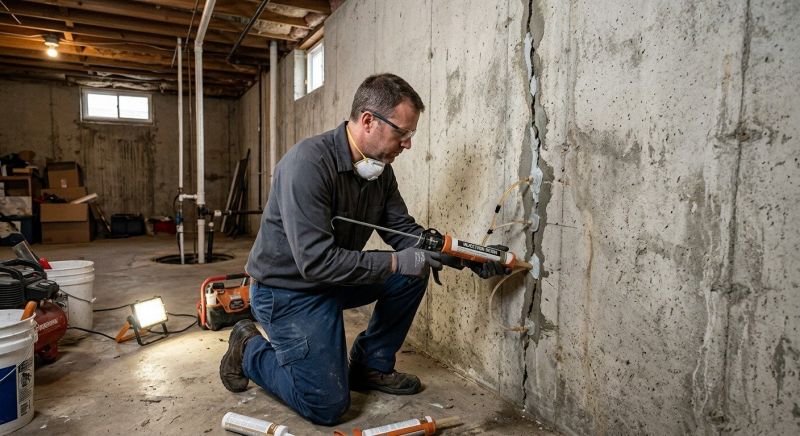Structural Crack Repair in Gainesville, VA