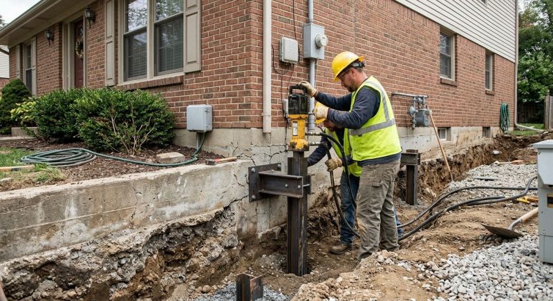 Structural Foundation Repair in Amissville, VA