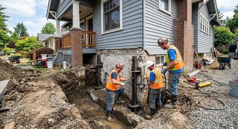 Structural Foundation Repair in Manassas, VA
