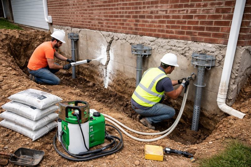 Structural Foundation Repair in Sterling, VA